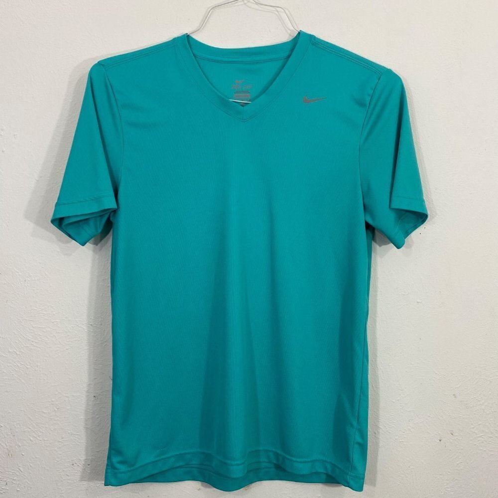 Men’s Nike Dri-Fit Vneck Shirt Sz M